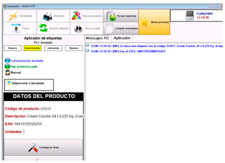 Software de identificación de producto